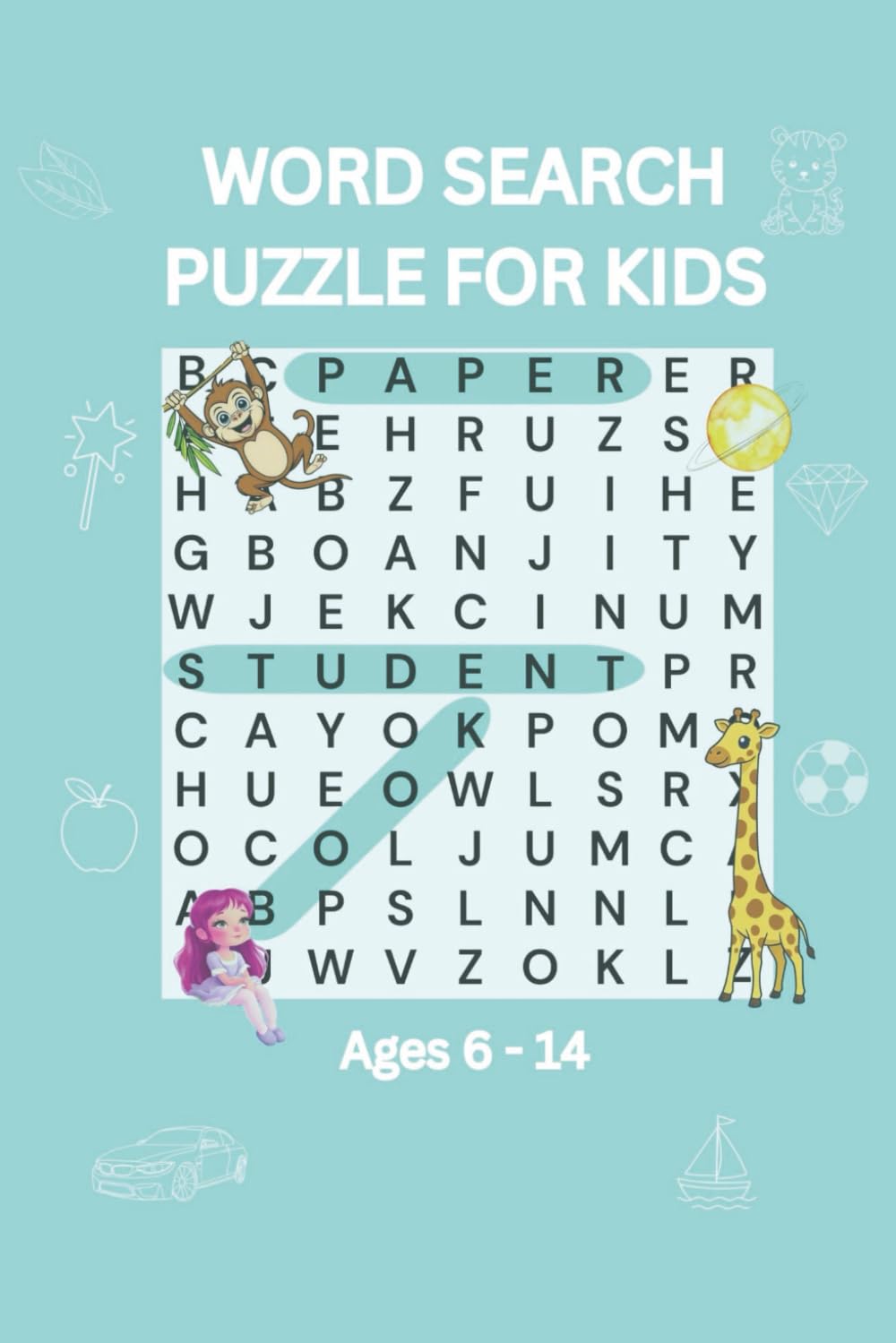 WORD SEARCH PUZZLE FOR KIDS