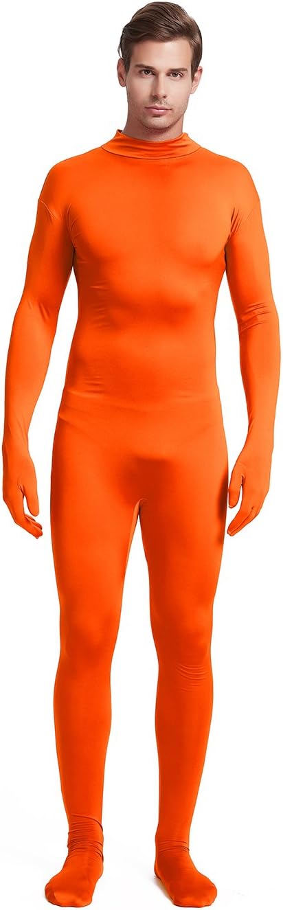 Full Bodysuit Unisex Adult Costume Without Hood Spandex Stretch Zentai Unitard Body Suit