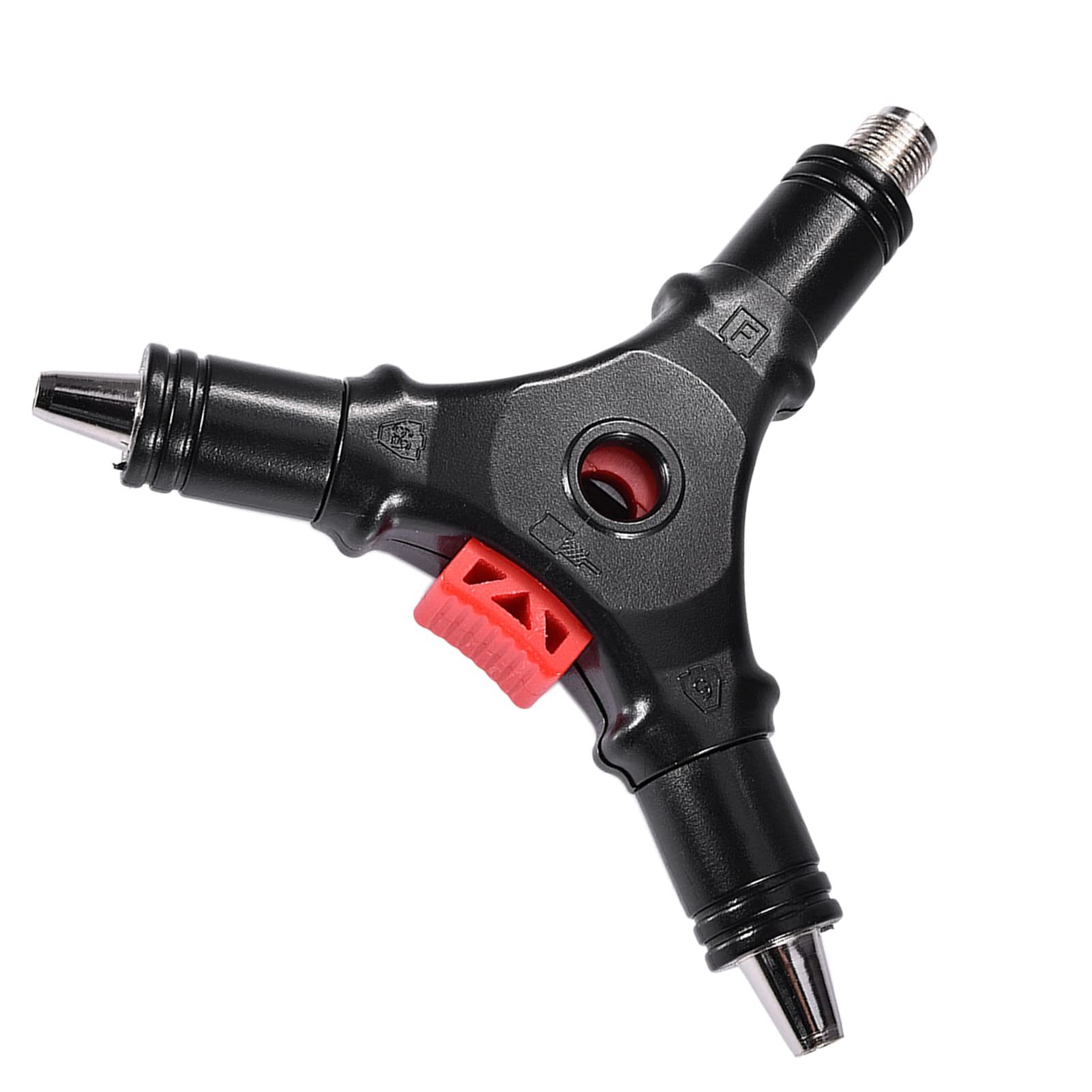 Generic RG59 -Kabelstripper, RG6 -Kabel Stripper 4 in 1 F Anschluss 3 in 1 F Stecker Koaxial Komprimierungstool Für RG59 RG6 Für Video, TV,