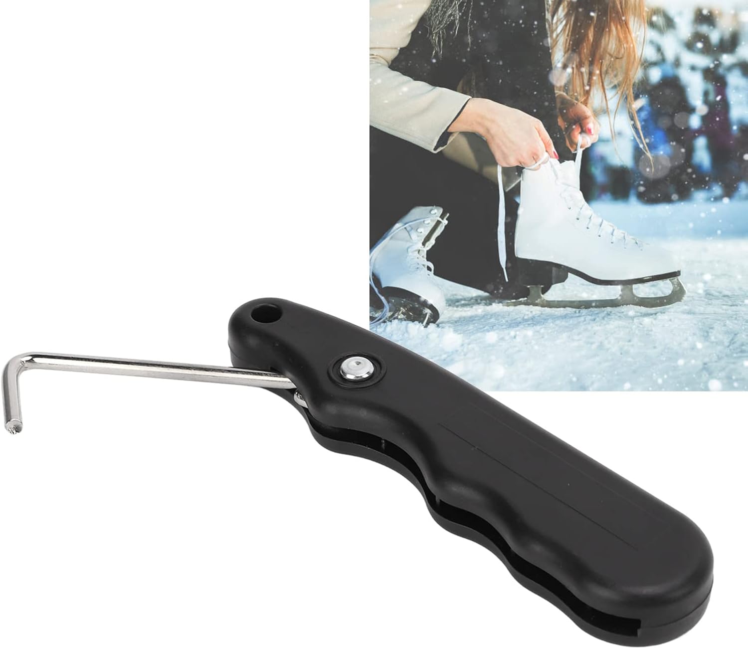 BESPORTBLE Shoelace Tightener Sports Folding Lace Tightener Skating Ice