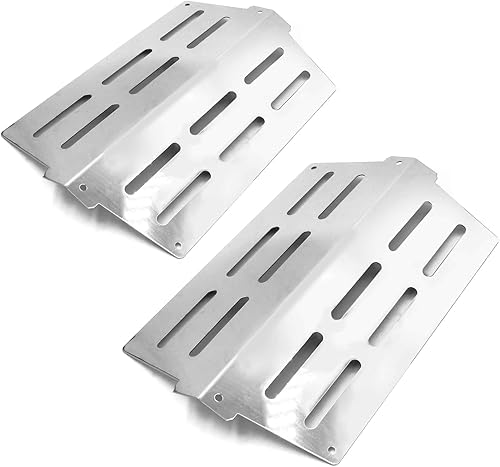 Miniatura 7 de Hongso Barras aromatizantes de acero inoxidable de 17-18" x 2 12" de repuesto para Weber Genesis II 610, Genesis II LX 640, 600 Series (2017 y