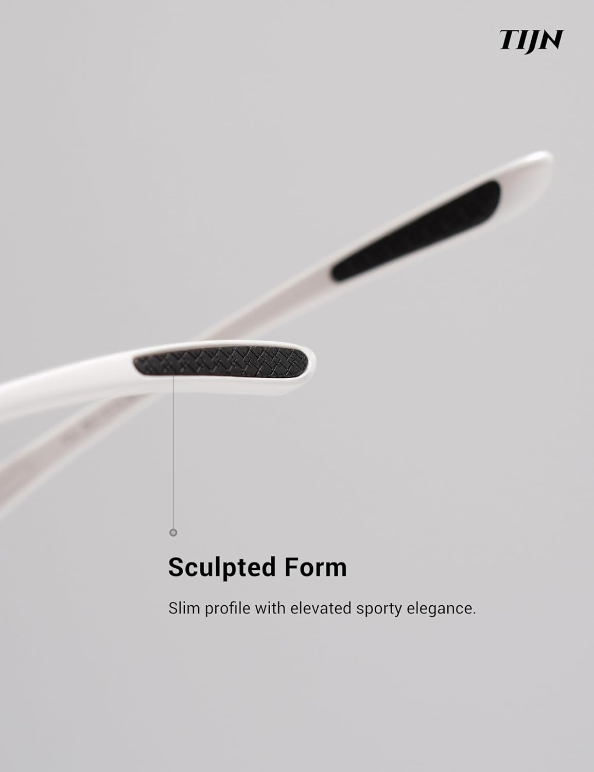 TIJN Sports Sunglasses for Men Women UV400 Wraparound Cycling Running Golf Motorcycle Glasses, Large Outdoor Shades, Vanta - Image 7