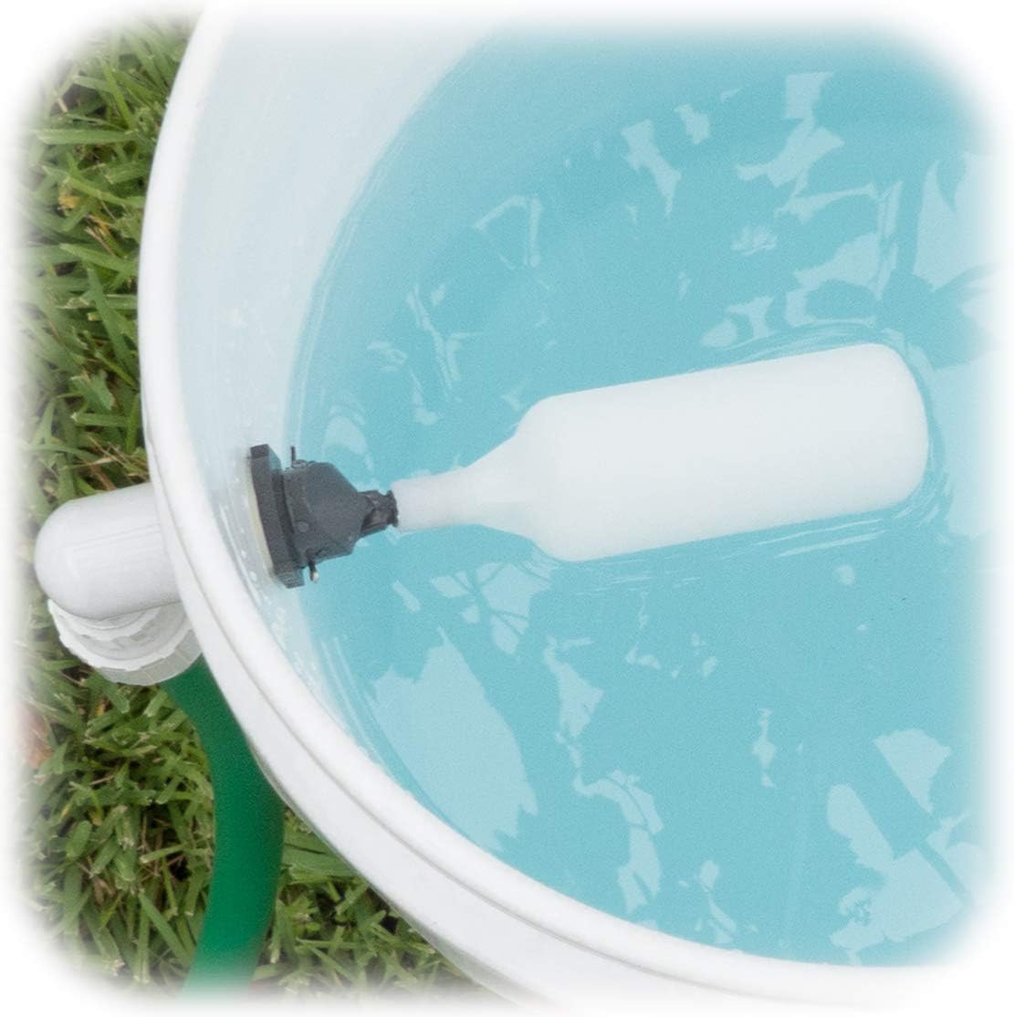 Backyard Flock Float Valve Kit w/PVC Fittings (Made in USA) for Automatic Chicken Waterer Bucket - Water Cups & Nipples