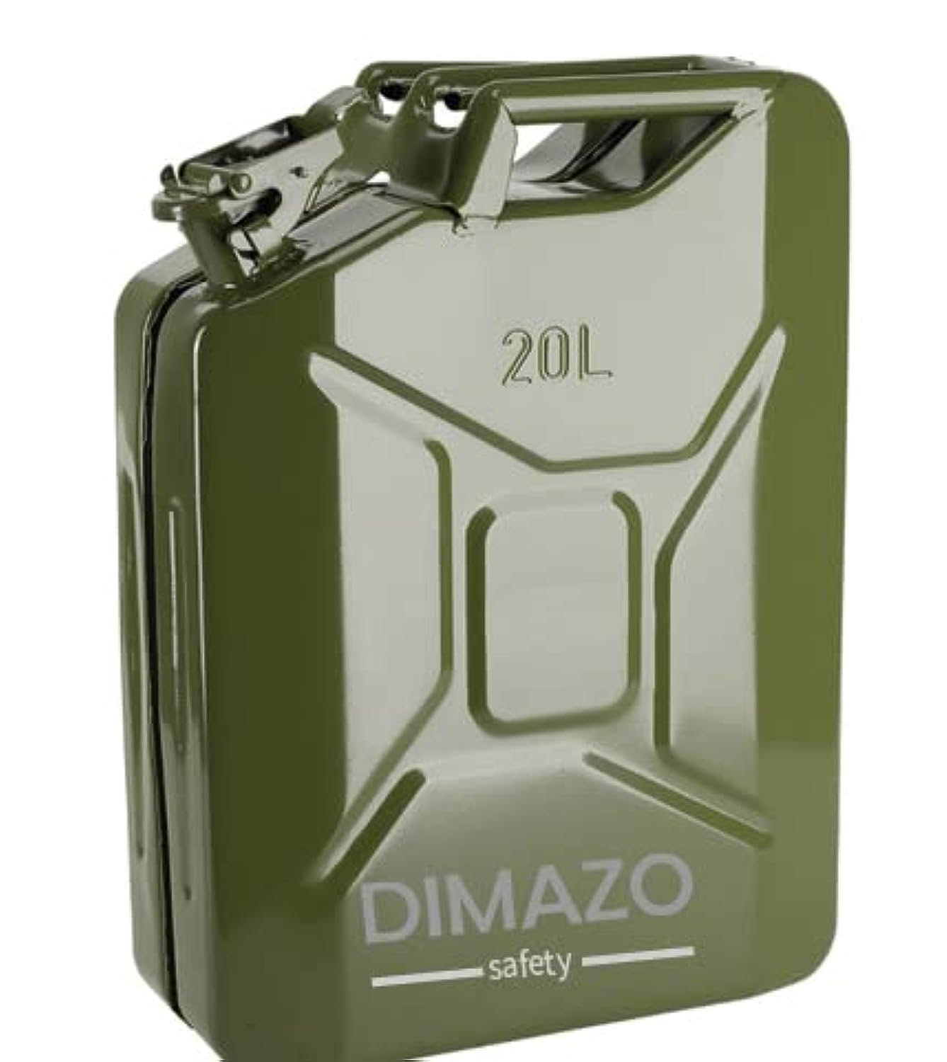 CLEARWAY PETROL JERRY CAN - 20L - STEEL - HEAVY DUTY -DIMAZO