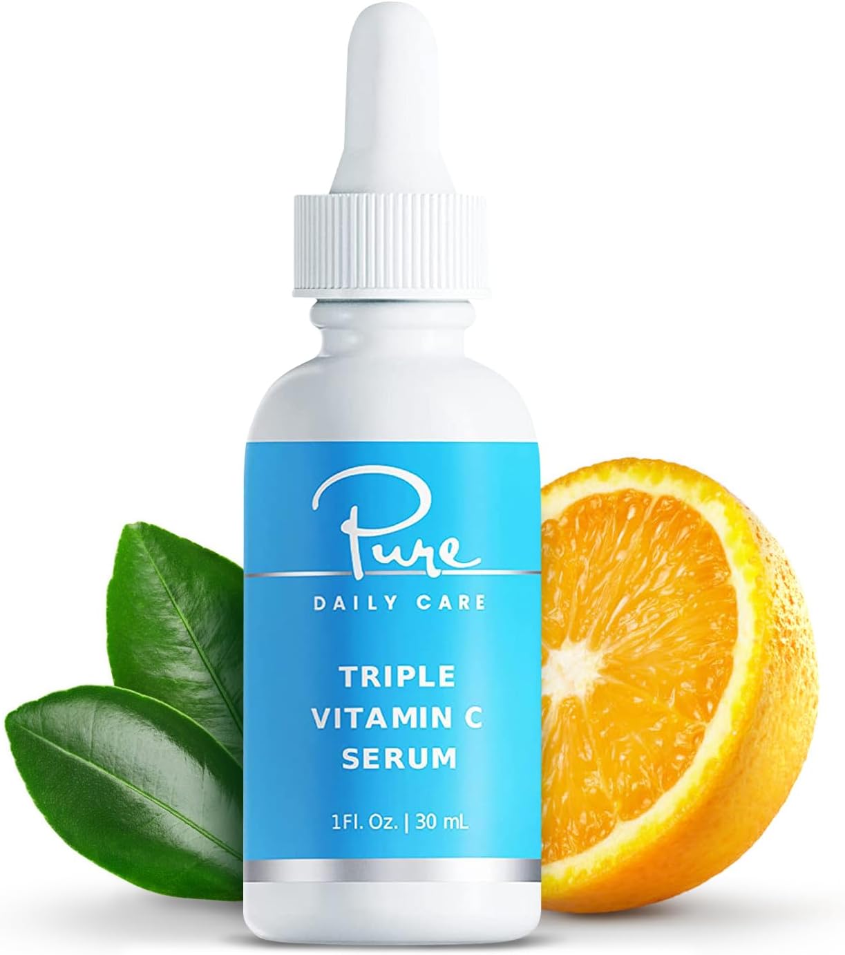 - Triple Vitamin C Serum - Anti-Aging Antioxidant Brightening Clinical Grade Clean Skincare