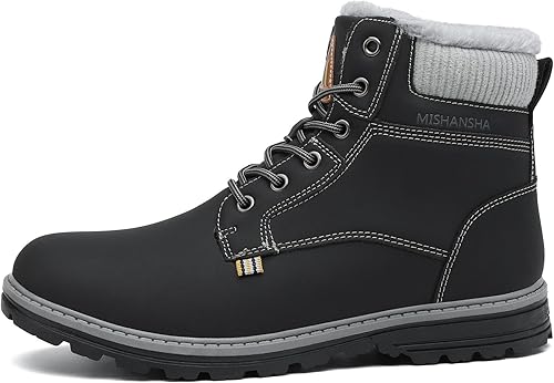 Miniatura 2 de Botas de senderismo para hombre y mujer, resistentes al agua, antideslizantes, de cuero, botines casuales