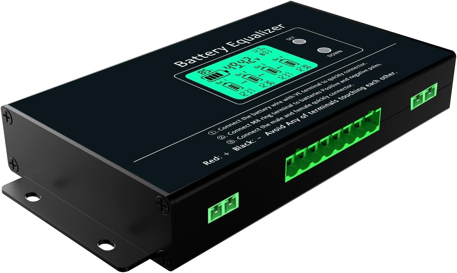 Battery Equalizer Battery Balancer HX02 Lead Acid Li li-ion LiFePO4 Battery Equalizer 12V 24V 36V 48V 96V Battery Voltage Balancer