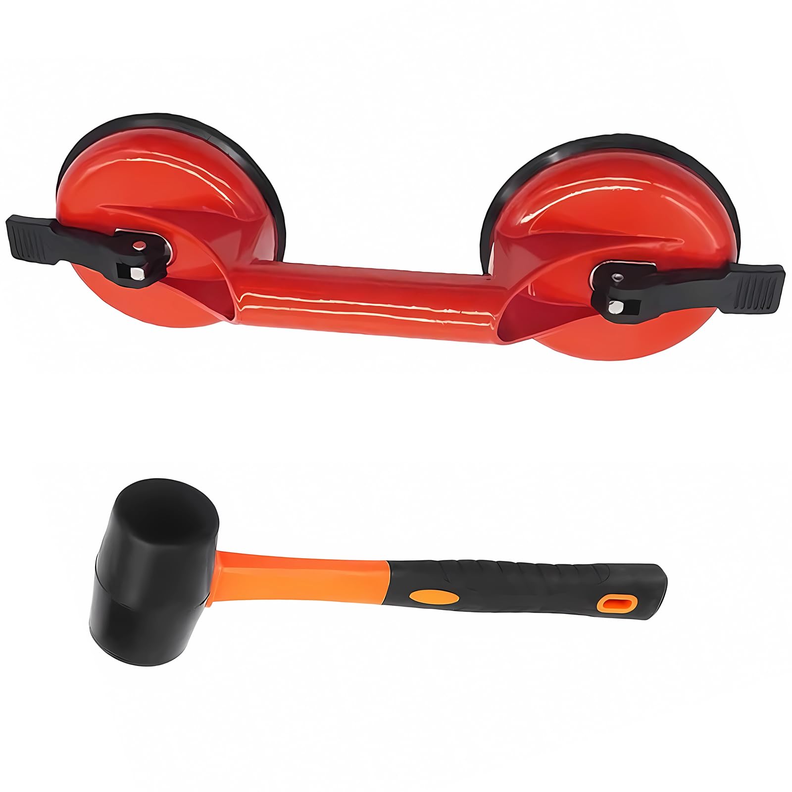 Professional Aluminum Vacuum Lifter Tool Secure Grip Design Suction Gripper for Construction Glass Handling Heavy Duty Suction Cup Lifter