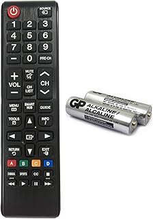 Universal Remote Control for Samsung TV Replacement for All LCD LED HDTV 3D Smart Samsung TVs Remote BN59-01199F AA59-00666A AA59-00741A BN59-01175N BN59-013101A with GP Alkaline 2 pcs Batteries