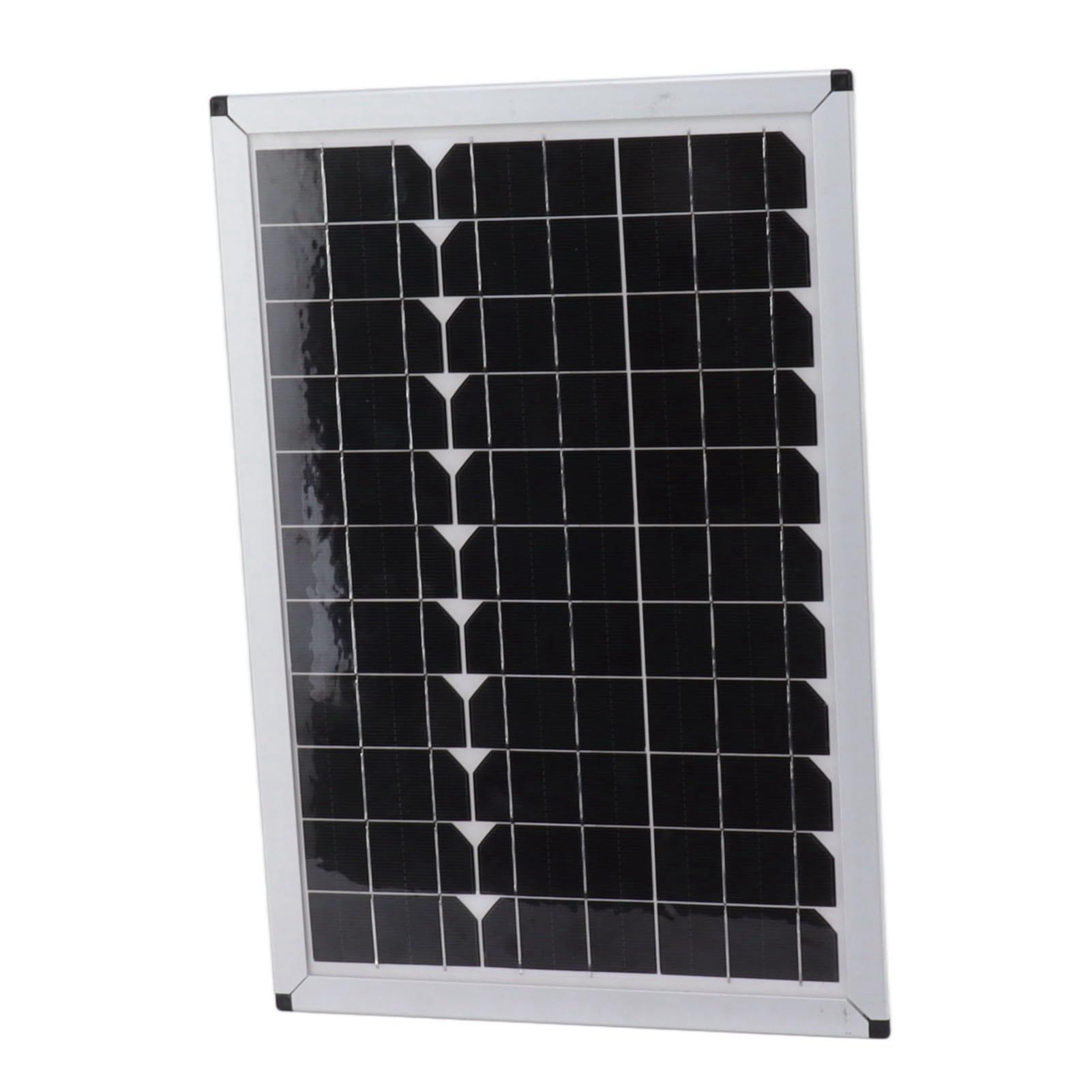 EMUKOEP Pannello Solare 100W 18V Silicio Monocristallino 15.7in Lungo 10.8in Ampio Caricatore Pannello Solare Portatile per Lampada Portatile per Auto