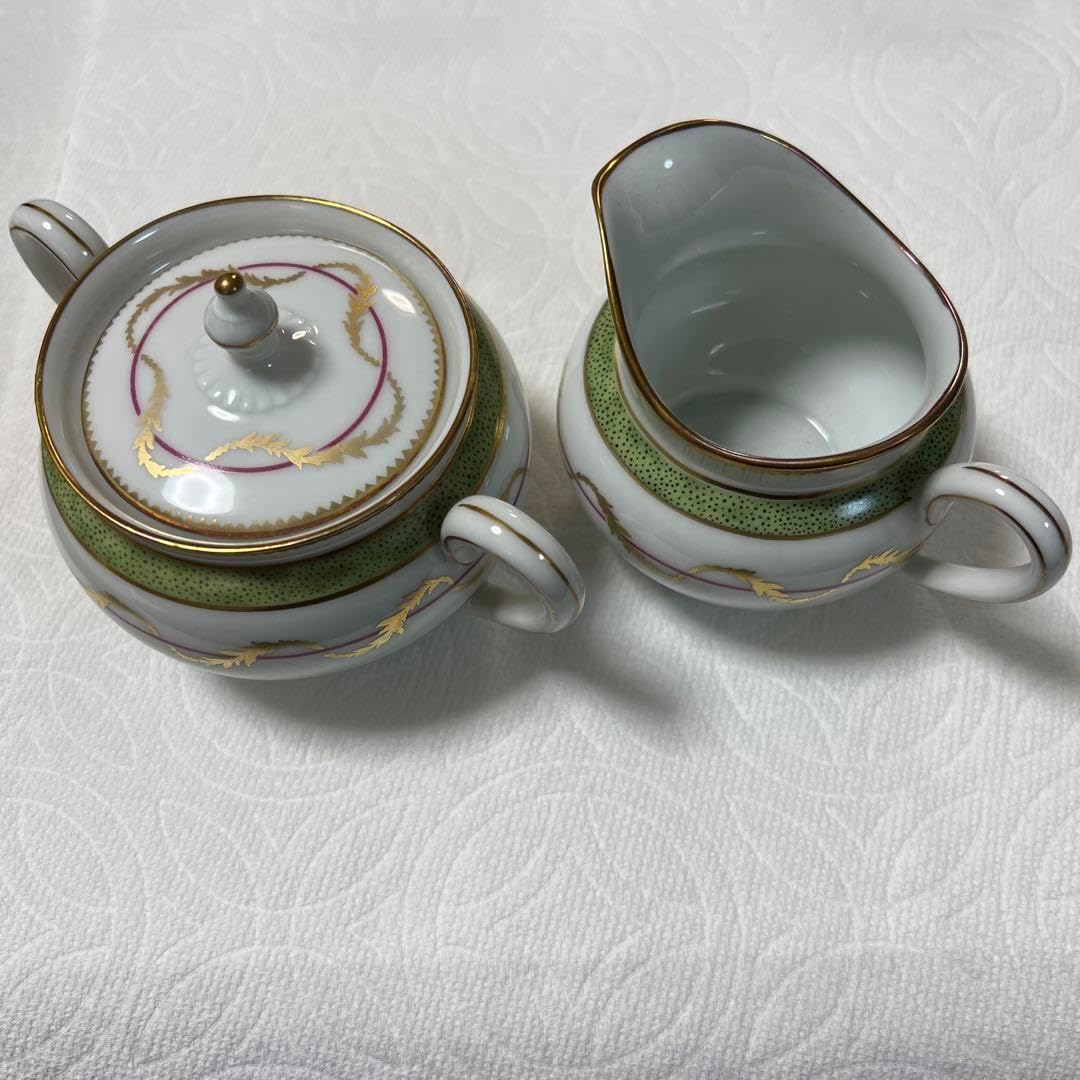 リモージュ焼 ポット シュガーポット クリーマー3点セット