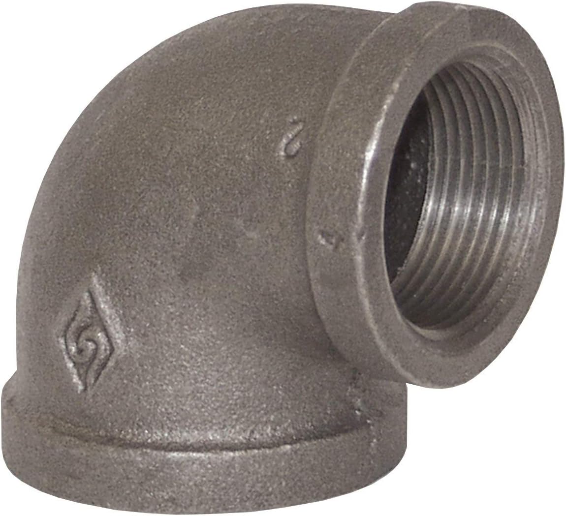 Dixon 150# Iron Threaded REDUCING Elbow 2-1/2" (REL2520)