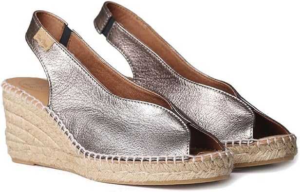 TONI PONS ELDA - Espadrille for women in solid tones by Toni Pons made of leather.