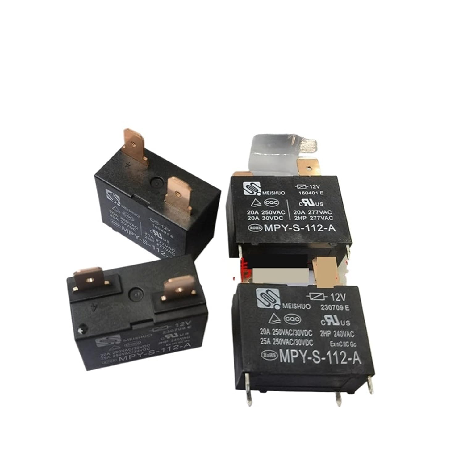 1pcs Relay MPY-S-112-A Air Conditioning Water Heater Motherboard Relay 12V 20A 25A(MPY-S-112-A 20A)