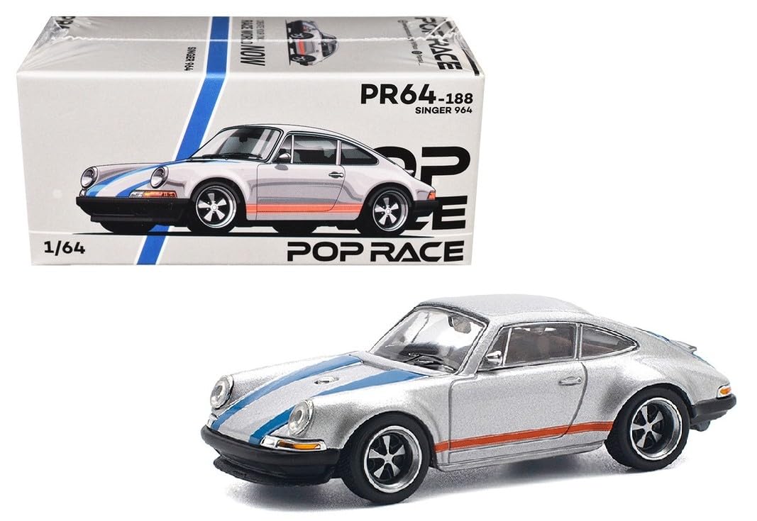 Diecast Collectibles Model Car Compatible with Pop Race 1:64