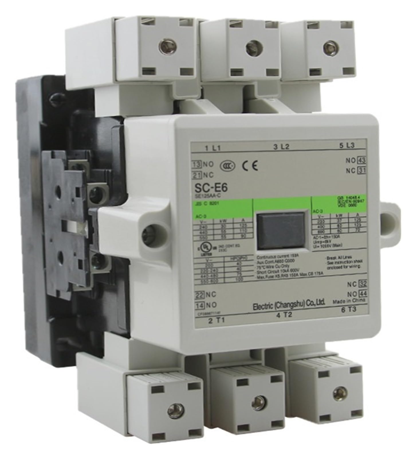HKYPCOKVK AC Contactors SC-E6 AC220V AC380V AC110V(AC380V)