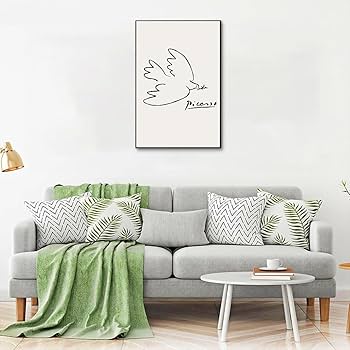 Amazon.co.jp: ポスター ピカソ 鳩 抽象画 アートパネル 絵画