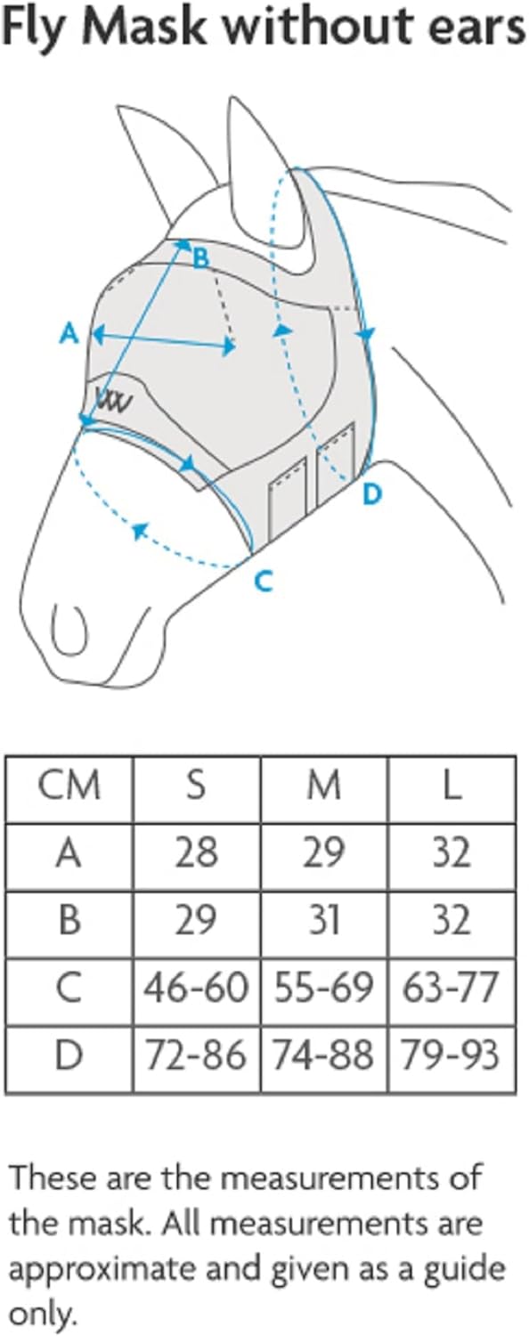 Woof Wear Woof Wear UV Fly Mask Without Ears N/A Small