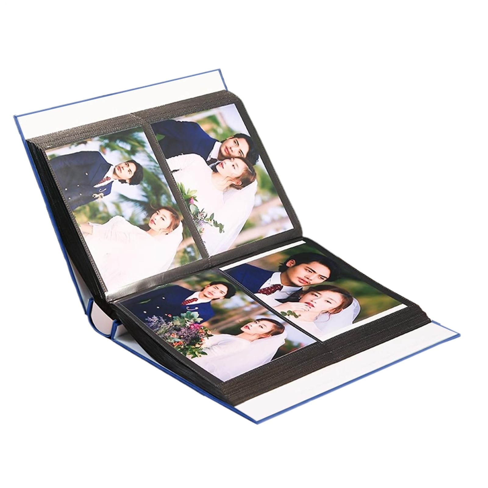 Fotoalbum Buch Modernes 18 cm Album mit großem Fassungsvermögen für 400 | Hochzeitsfotoalbum Hochzeit, , Abschluss, Reise, Urlaub, , Schule, , Gedenken