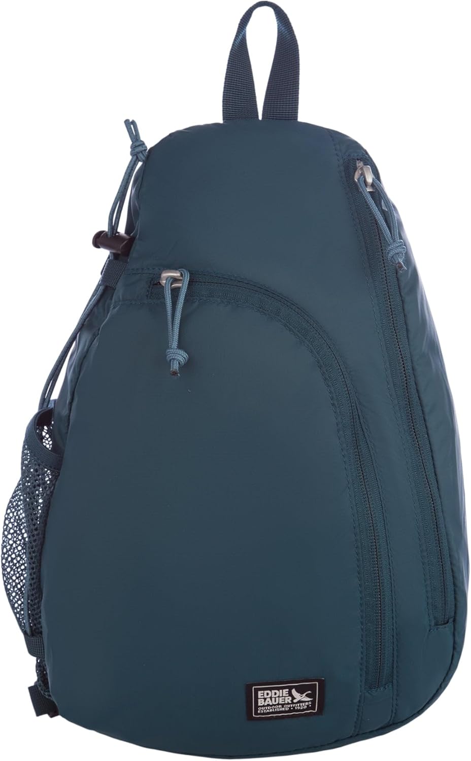 Eddie Bauer Ripstop 8L Shoulder Sling Pack with Padded Air-Mesh Adjustable Crossbody Strap for Right or Left Handed Fit - Slate