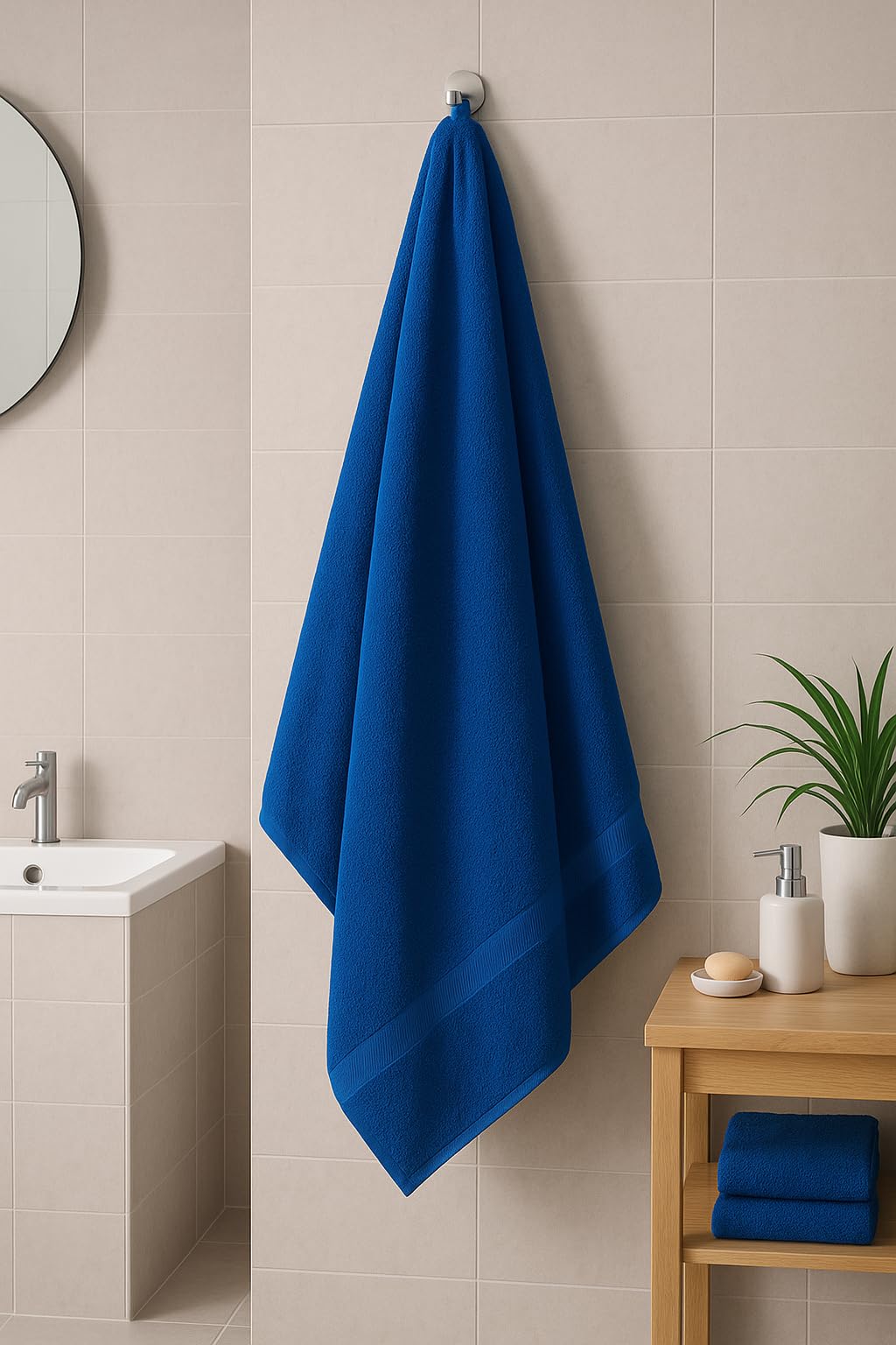 Betz badhanddoek 2 stuks XXL 100 x 200 cm 100% katoen – Zacht Frottee saunahanddoek & strandlaken – Gemakkelijk te onderhouden & absorberend – Palermo Serie – Kleur Petrol