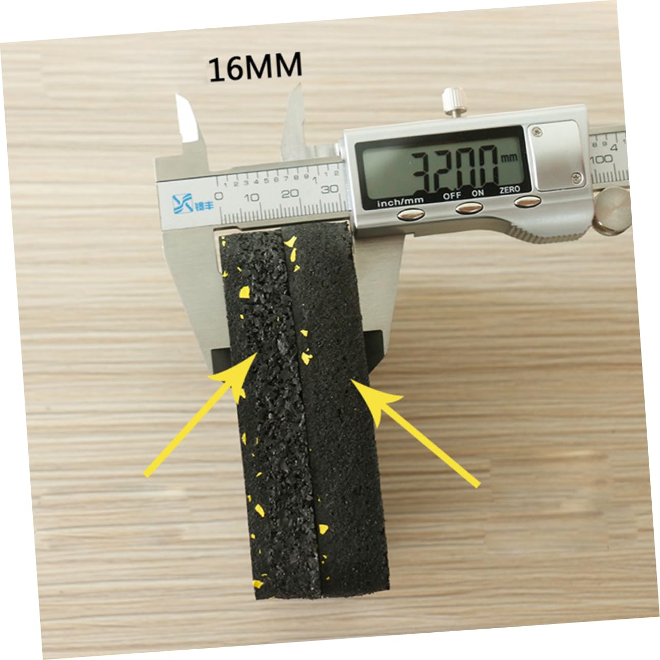 VILLFUL 4 Pcs Anti Vibration Mat Treadmill Cushion Floor Mat Anti-Vibration Pad Vibration Isolation Pad Machine Vibration Mat Anti Vibration Pad Heat Insulation Cushion Yellow