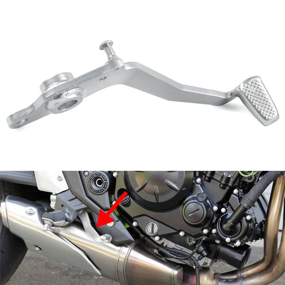 Levier de pédale de frein arrière et de changement de vitesse en aluminium argenté pour moto Pour Z650 ER650 2017-2025, Pour Z650RS 2022-2025