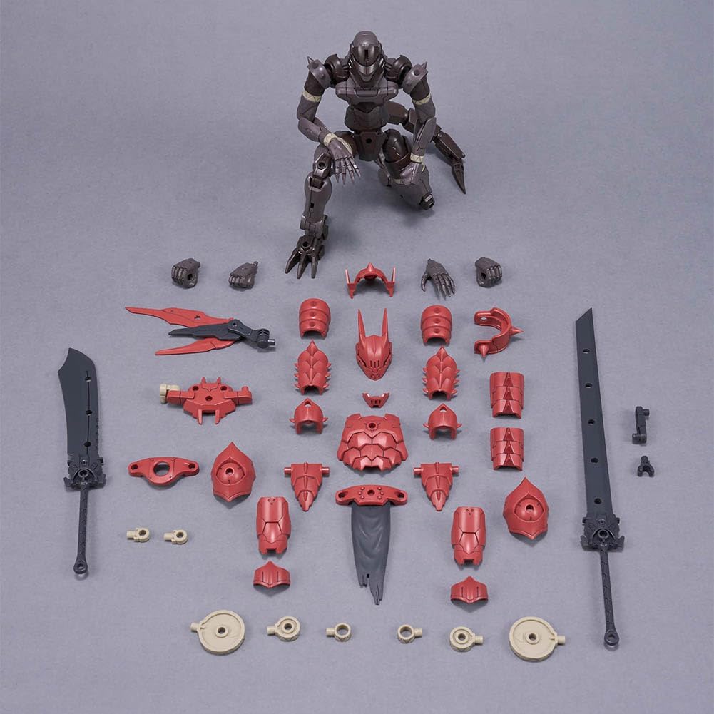 Mecha Action Figure Kits 30MF-DragoniaKnight Figure Articulated Assembly Mecha Model Super Action Statue with Parts, Xmas New Years Gifts Collectible