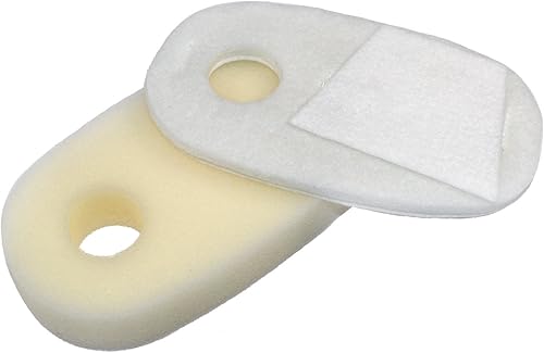 Miniatura 9 de HQRP Paquete de 2 filtros compatibles con aspiradora vertical Shark Rocket DeluxePro HV319 HV319Q  HV320 HV320W HV321 HV321C HV322 HV322 HV322Q