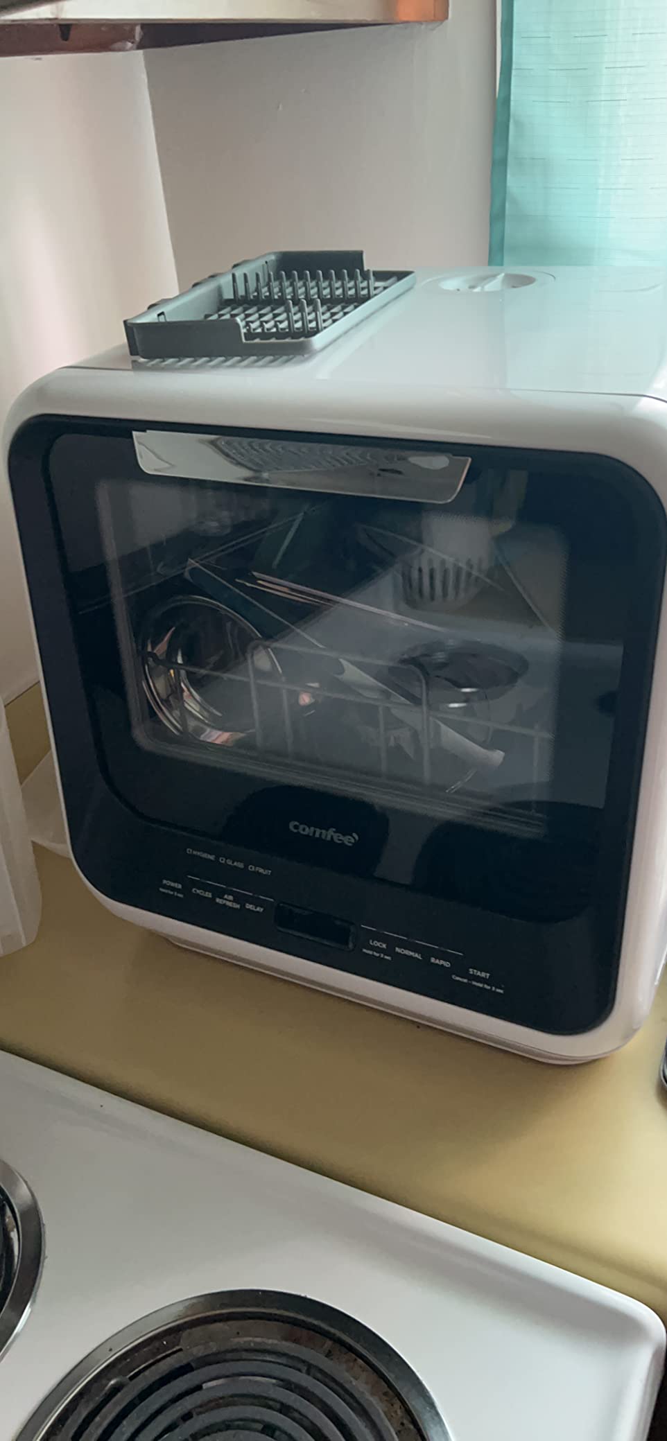 31/mo Finance COMFEE' Countertop Dishwasher, Portable Dishwasher