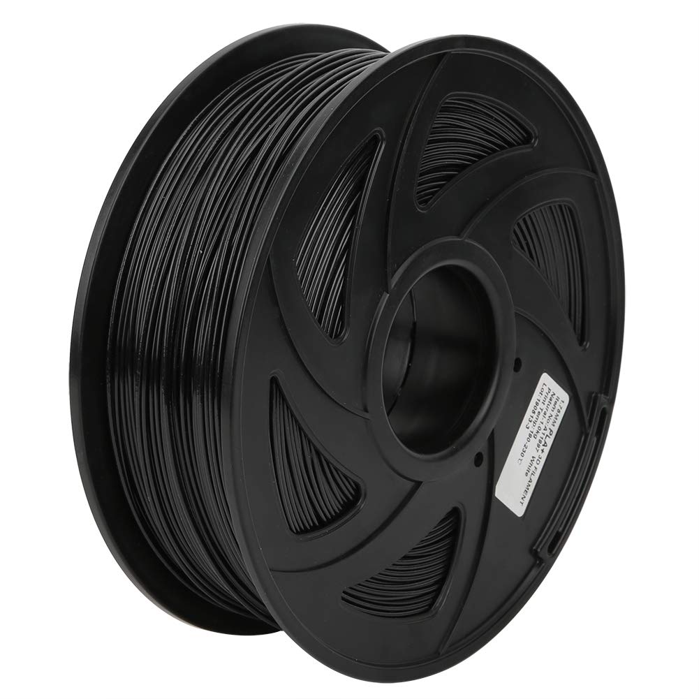Włókno Drukarki 3D PLA Czarne 1,75mm 1kg z Poliestrem, Filament