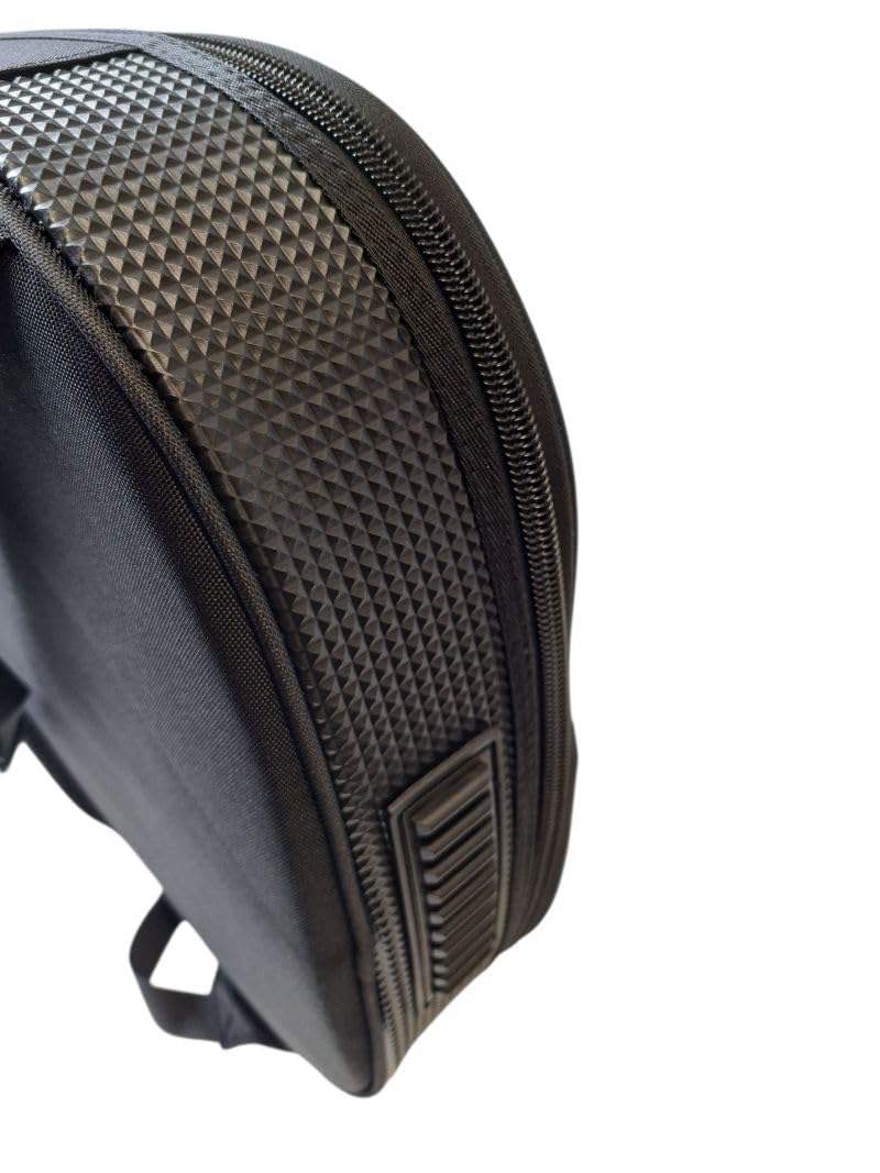 Generisch E-Gitarre Tasche Gigbag Case mit 25mm Polsterung – Rucksackfunktion, Zubehörfächer, wasserabweisend – Gitarrentasche für E-Gitarre aus Nylon 600D in Schwarz – NEU & TOP Qualität