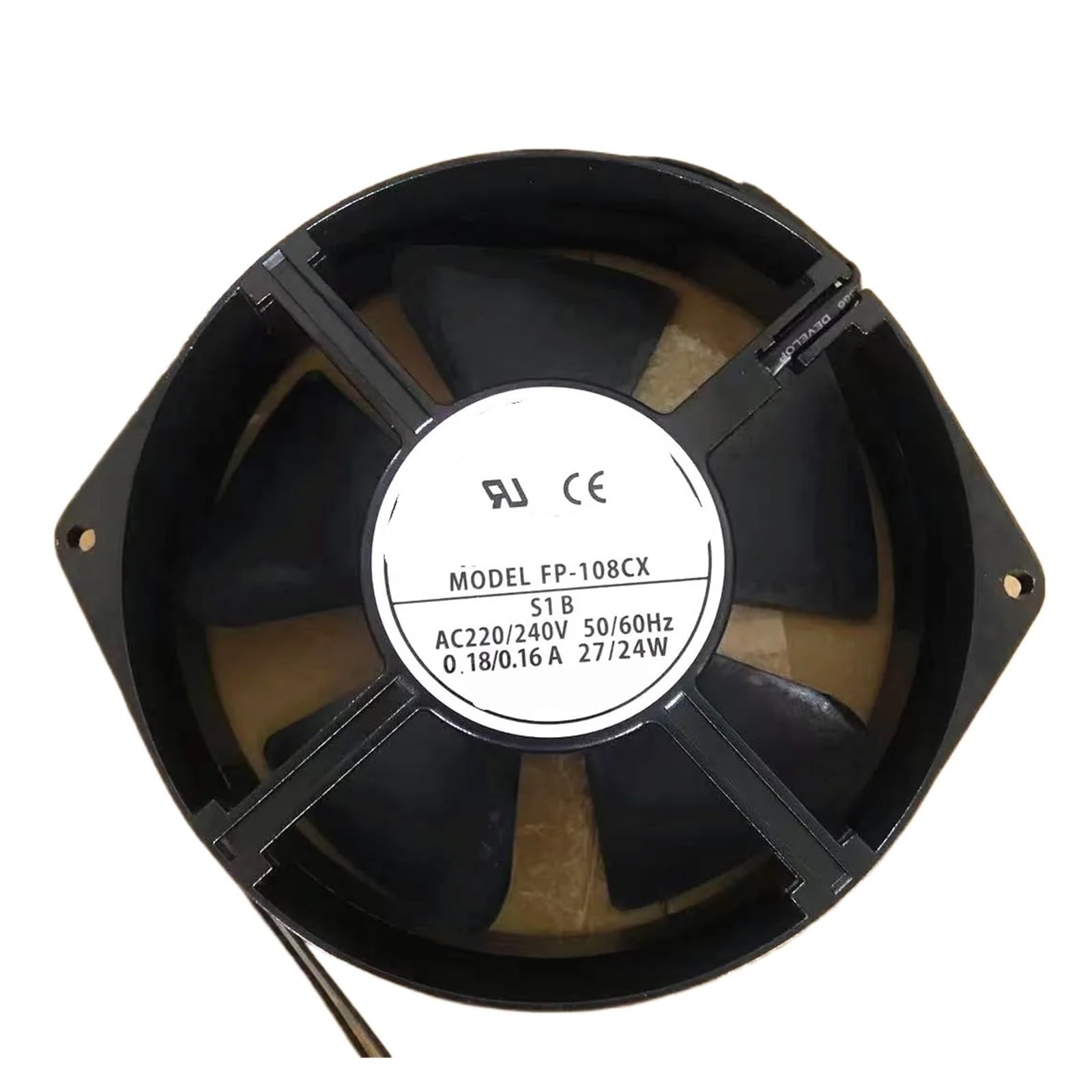 TPKMVGAP FP-108CX S1 B AC 220V 0.18A 162x150x38mm 2-Wire Server Cooling Fan