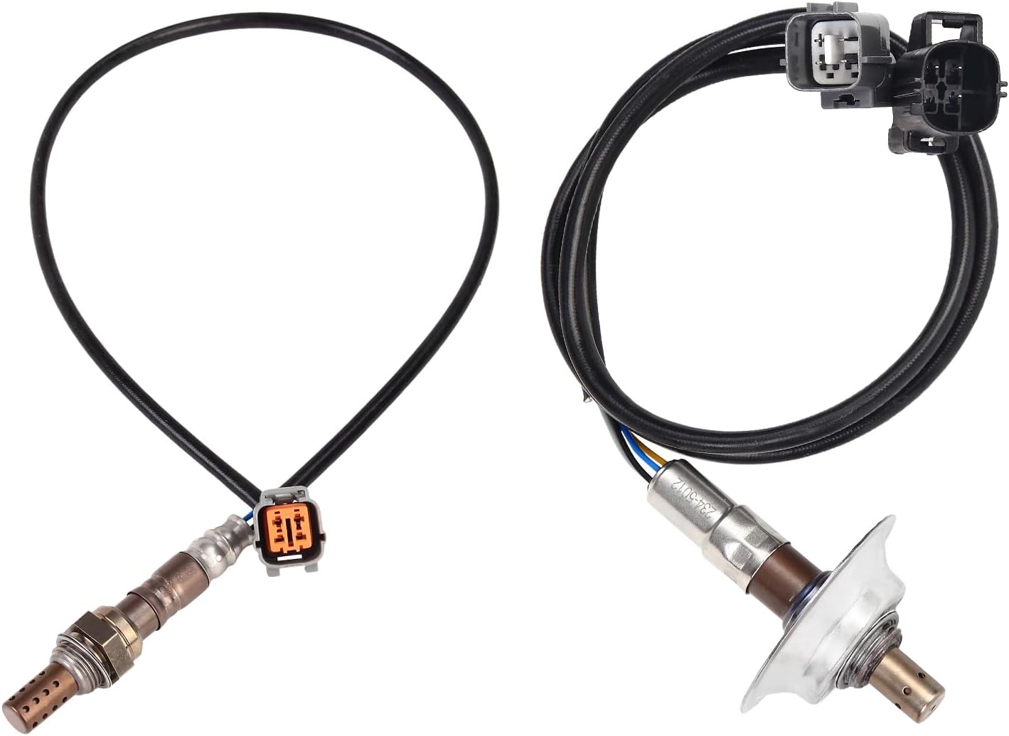 Oxygen O2 Sensor Upstream Downstream Fits for Mazda CX-7 2.3L 2007 2008 2009, Replace 234-5012, 2345012, L33L-18-8G1E9U, L3BT-18-8G1, 234-4044, 2344044, 2344542, FS1H-18-861A, KLS6-18-861 2Pcs
