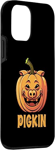 Miniatura 3 de iPhone 12 mini Halloween cerdo disfraz animal granjero cerdo carne caso