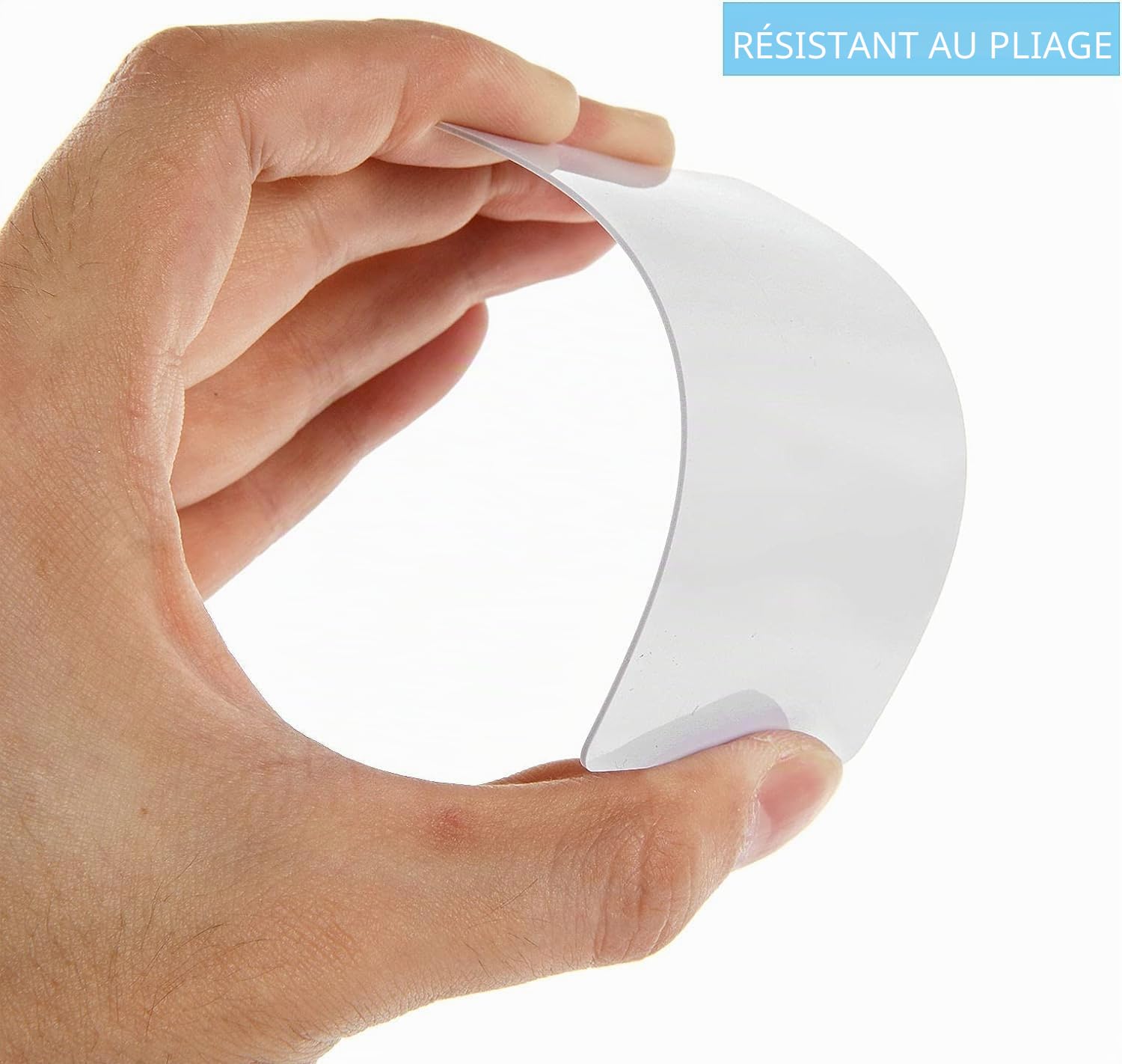 200 Cartes PVC Vierges Blanches CR80 (85.5x54mm), Carte Blanche Plastique 0.76mm Haute Qualité pour Impression d'ID, Carte PVC Vierge