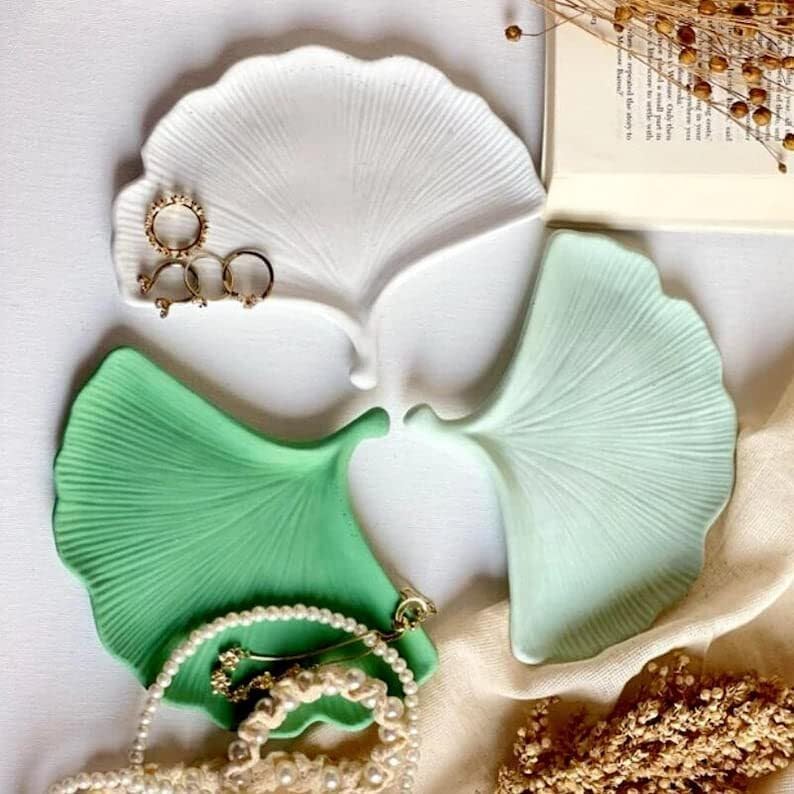 Leaf Tray Silicone Mold – Deep Casting Tray for DIY Jewelry, Necklace & Earring Crafts, Ring & Trinket Container, Home Table Decoration-image-20