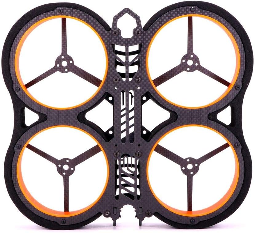 FEICHAO Drone Frame Kit for AlfaRC F2 Cineboy Frame Kit - CineWhoop RC Drone FPV Racing Quadcopter UAV Multi-Rotor Rack