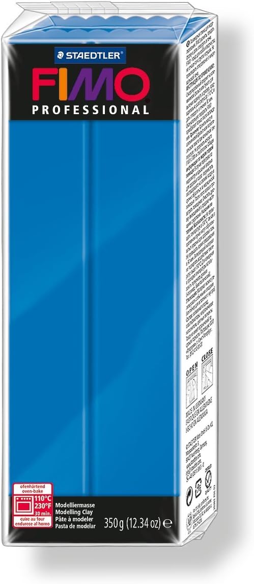 FIMO Professional Modelling Clay, Blue, 350 g