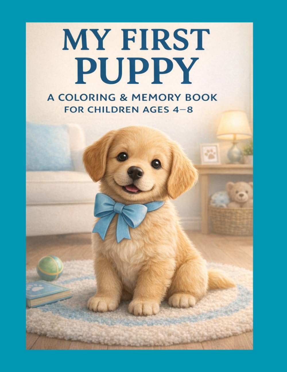 My First Puppy: A Coloring & Memory Book for Children Ages 4–8