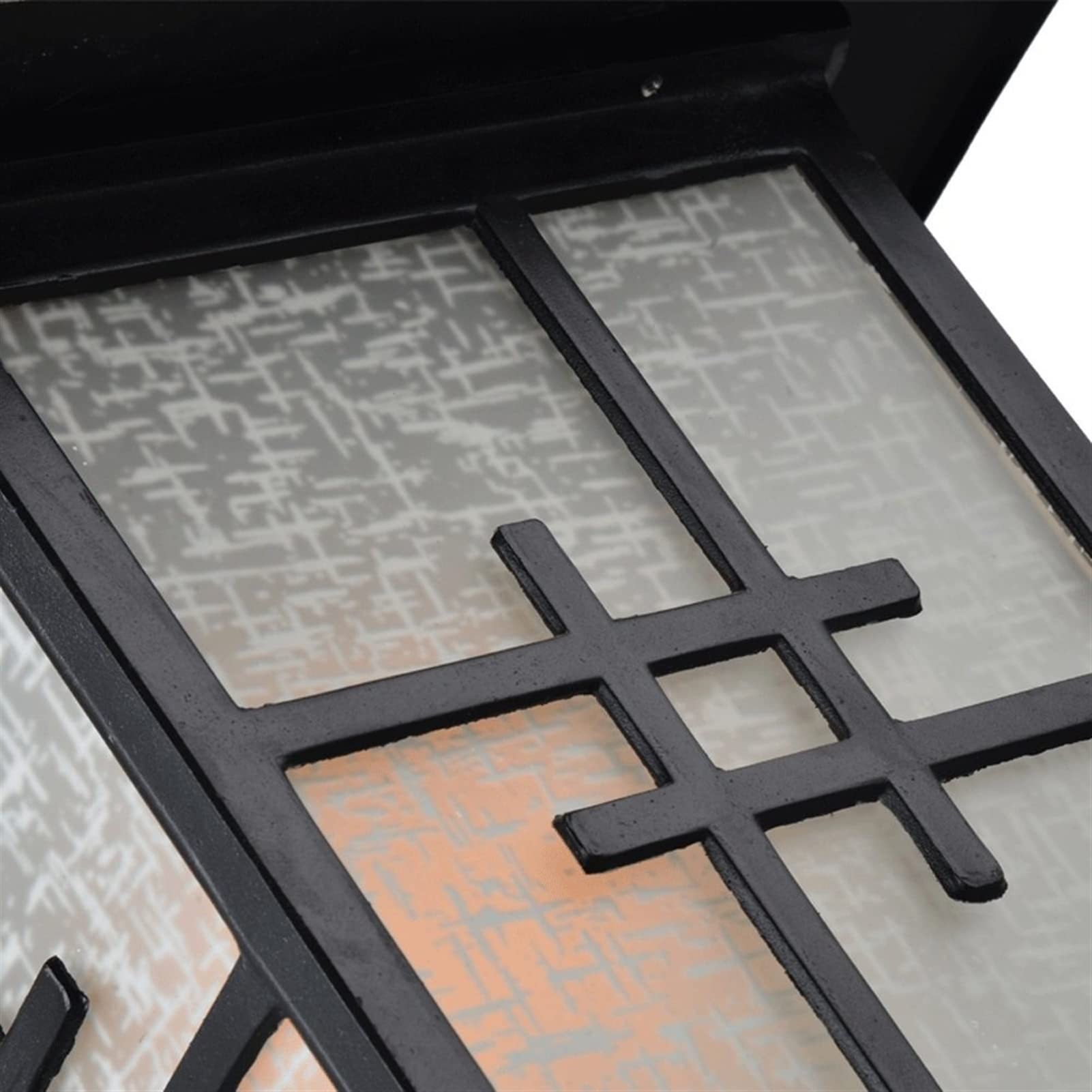 Applique Murale européenne Style Vintage, Style Chinois, imperméable, en Aluminium et Verre, Style Japonais, Simple, Antique, pour Porte, Couloir, Jardin, terrasse, Balcon, E27