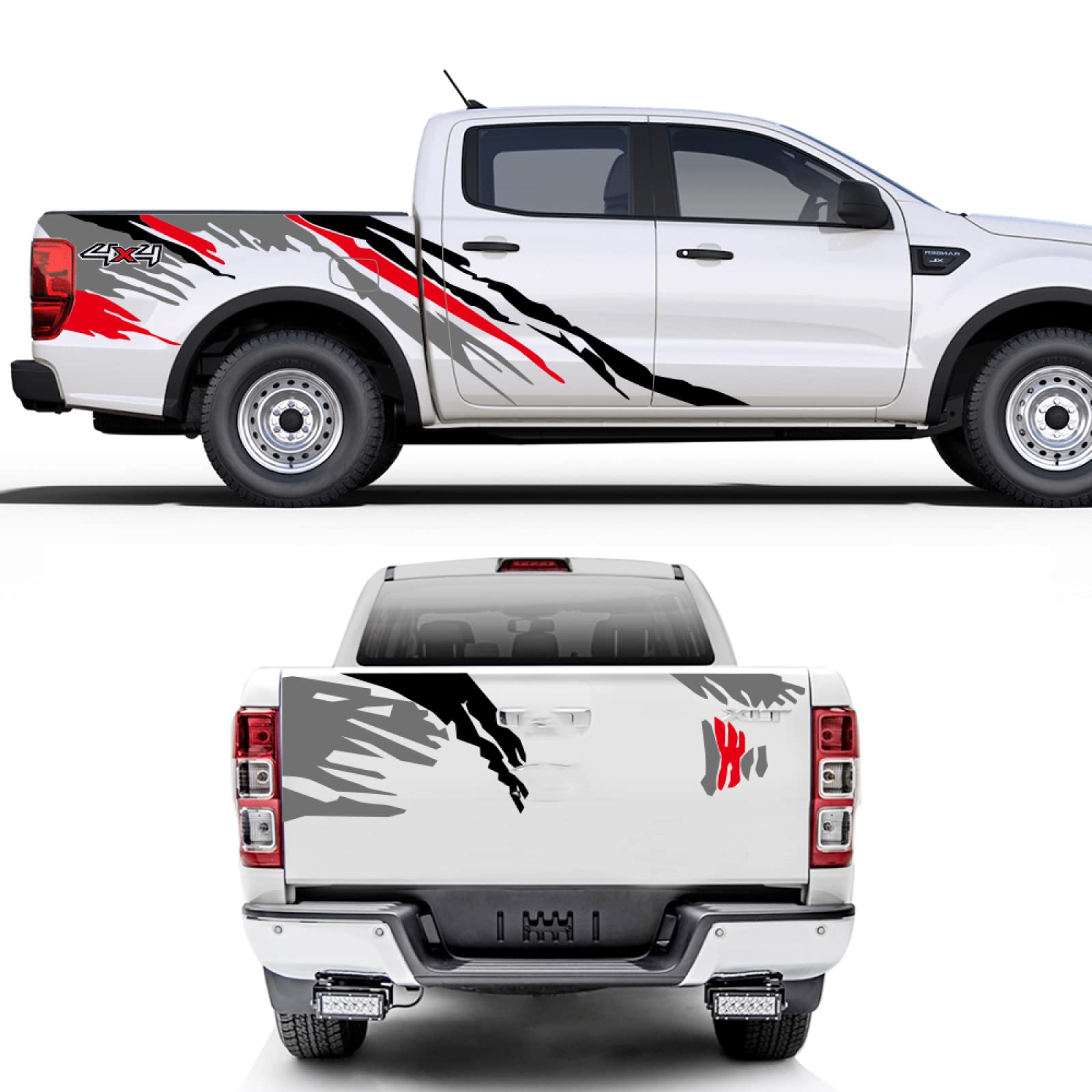 Buy Pickup Body Side Stickers Universal Car Decals, For Ford Ranger