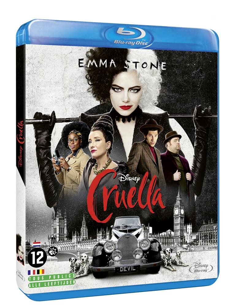 Cruella en Blu-ray película de Disney en alta definición para coleccionistas