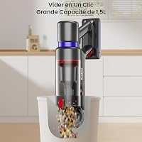 Avalsor 45000 Pa Vezeték Nélküli Porszívó 550W, 70 Perc Üzemidő, LED Kijelző 7