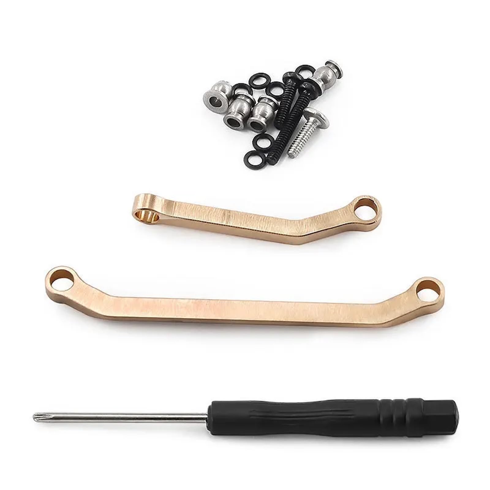 Per SCX30 1/30 Ottone Sterzo Asta Di Collegamento Pull Rod RC Crawler Auto Parti Aggiornamento Accessori Decorativi Pezzi Ricambio Modelli Giocattoli Rc Decora Accessori