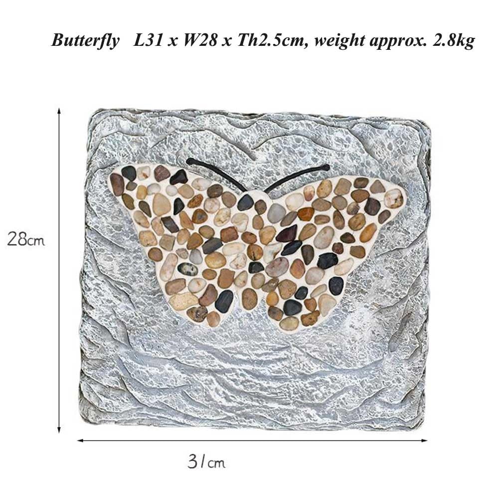 Pietre miliari per Esterni, Pietra Decorativa per Giardino, Pavimentazione del Prato Ciottoli Divertente Pietra miliare per passerella Esterna Giardino di pietr