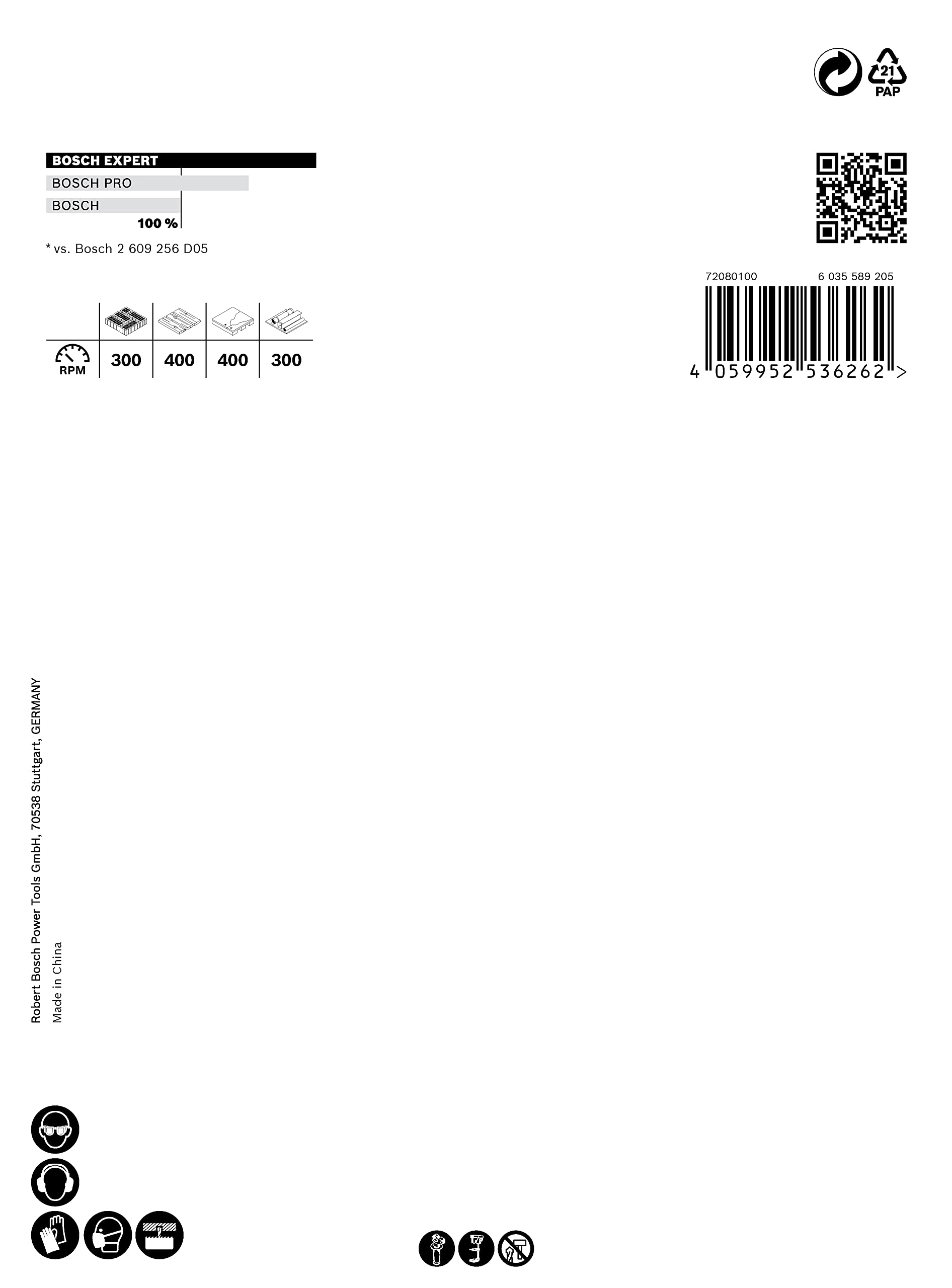 Bosch Professional 1x Diamanttrennscheibe Standard for Ceramic (für