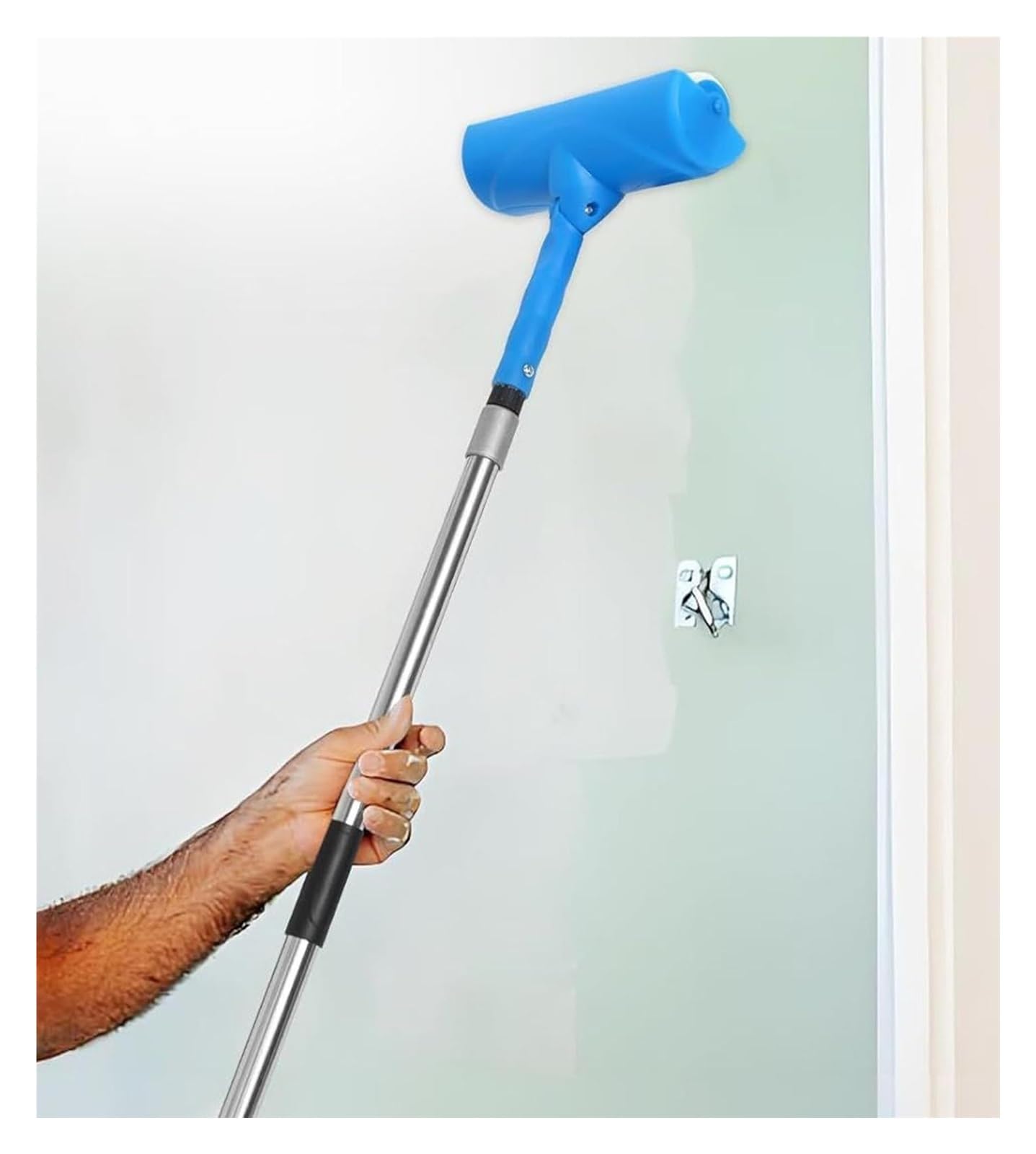Rodillo de pintura antigoteo de 10 pulgadas con protector para paredes, ideal para pintar hogares, cocinas, baños y salas de estar, aplicación y limpieza sin esfuerzo