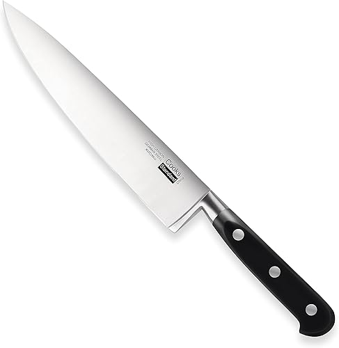 Miniatura 8 de Cooks Standard Juego de cuchillos de acero inoxidable de alto carbono, 2 piezas, cuchillo de chef de 8 pulgadas y cuchillo Santoku de 7 pulgadas,