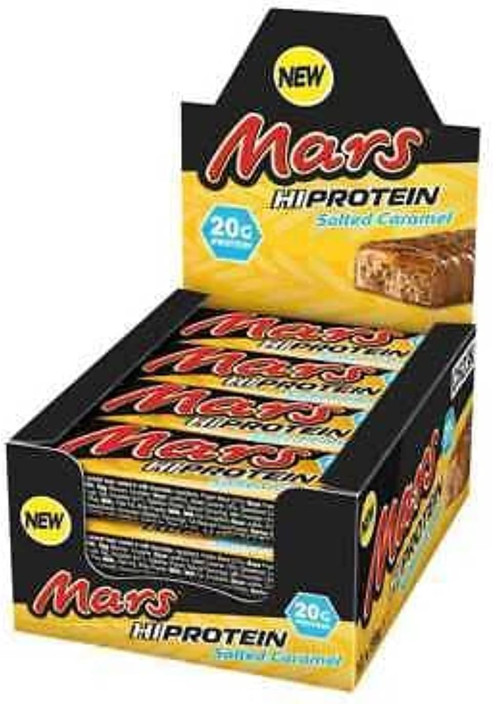 MARS HiProtein Bar Salted Caramel 12x59g Amazon.co.uk Pet Supplies